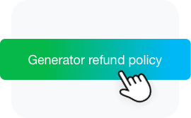 Generator refund policy